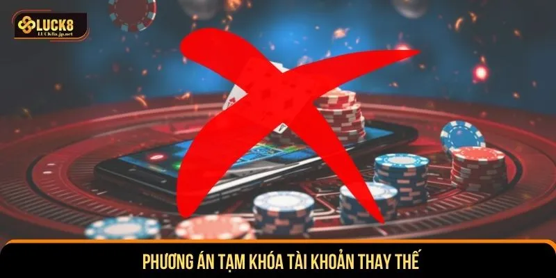 Phương án tạm khóa tài khoản thay thế