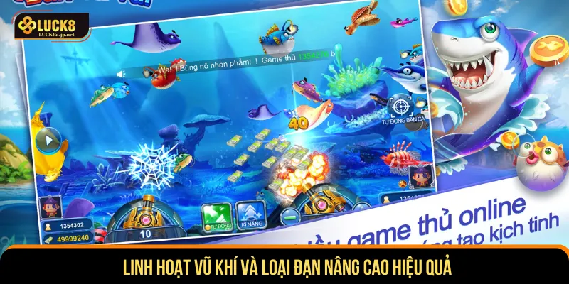 Tận dụng kho vũ khí linh hoạt nâng cao hiệu quả