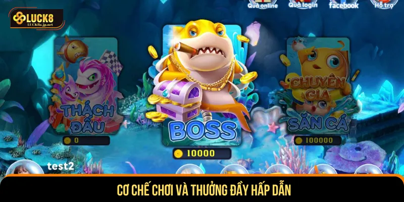 Tiện ích sảnh bắn cá đổi thưởng chất lượng nổi bật